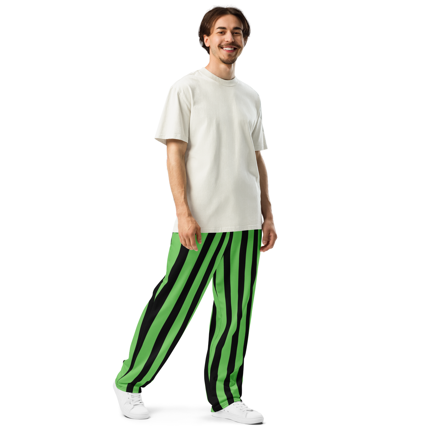 Strange Wide Leg Joggers with Pockets