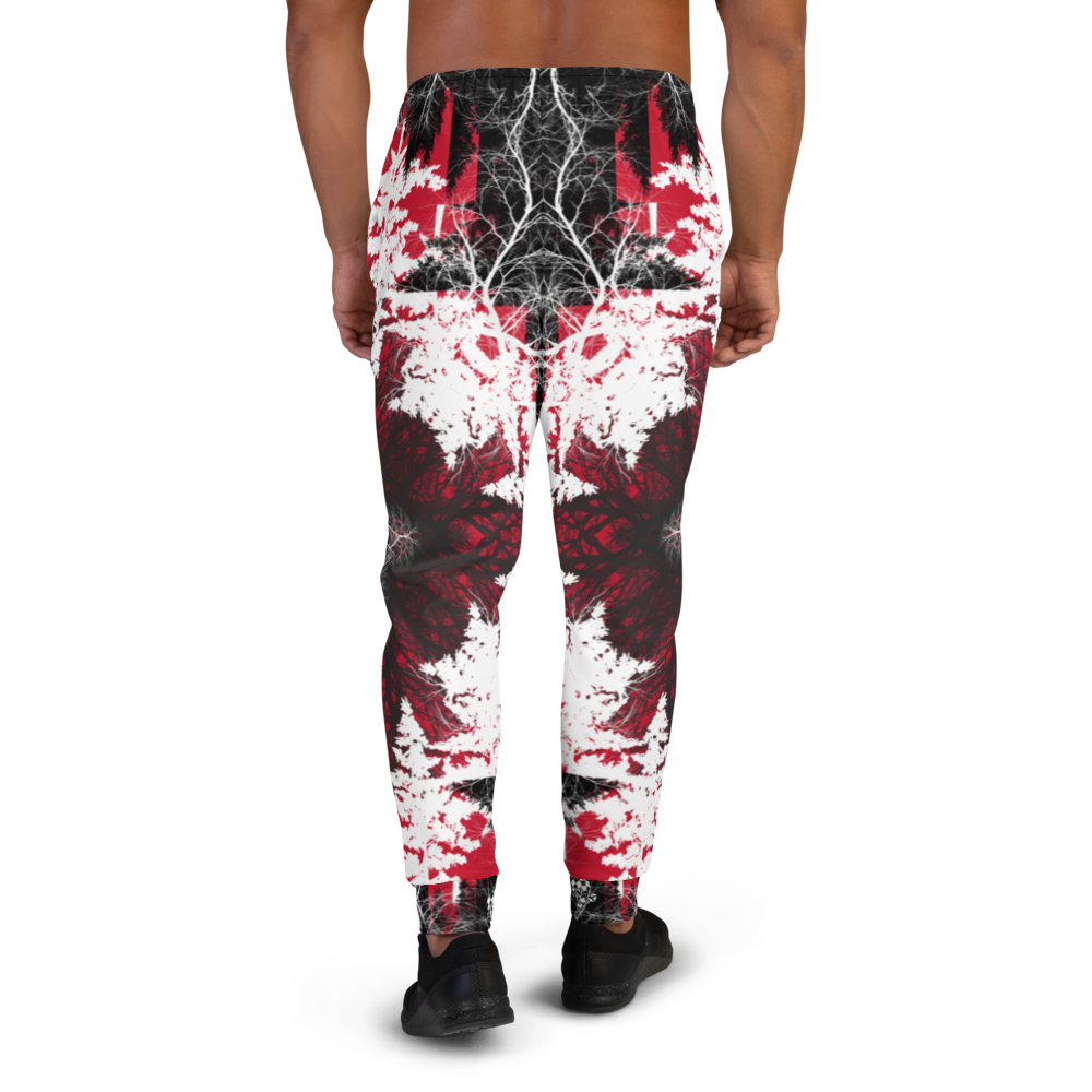 Cyber Forest Joggers Red