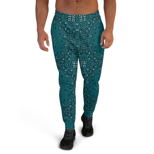 Bandanna Joggers Blue