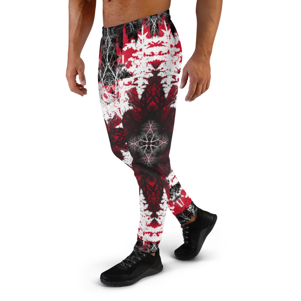 Cyber Forest Joggers Red