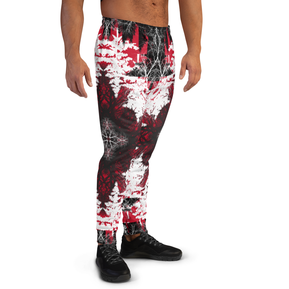 Cyber Forest Joggers Red