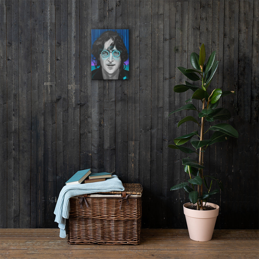 Tron Lennon by @parkerhiart on Canvas