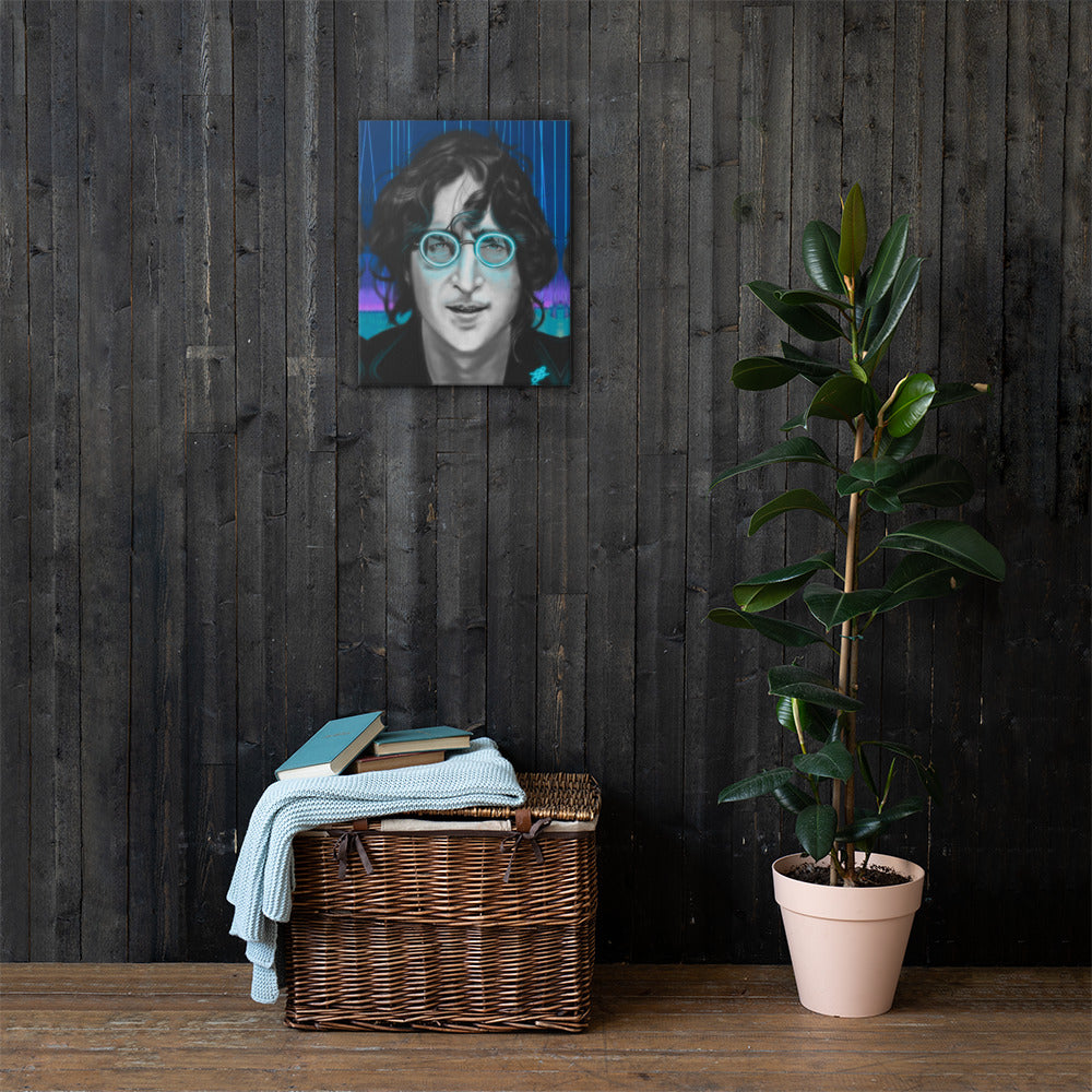 Tron Lennon by @parkerhiart on Canvas