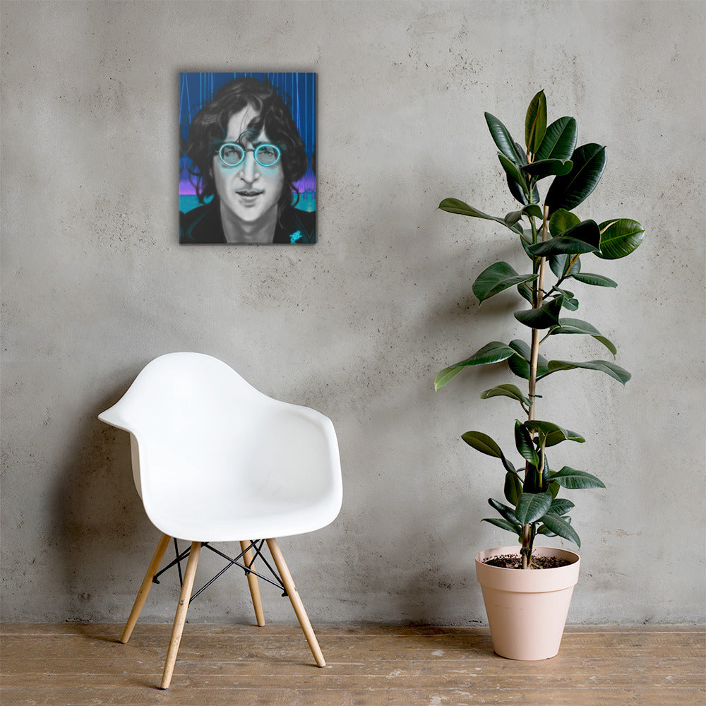 Tron Lennon by @parkerhiart on Canvas