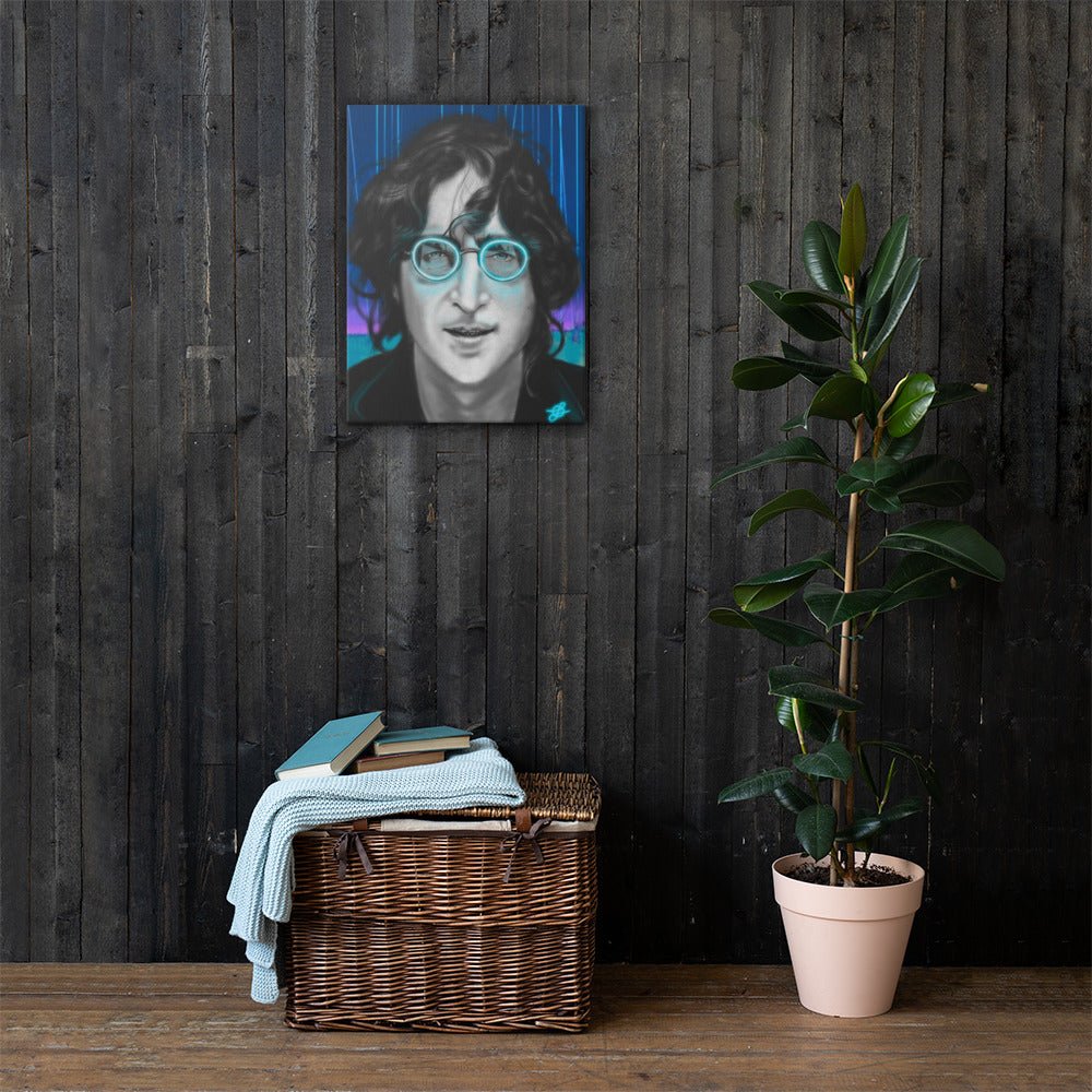 Tron Lennon by @parkerhiart on Canvas
