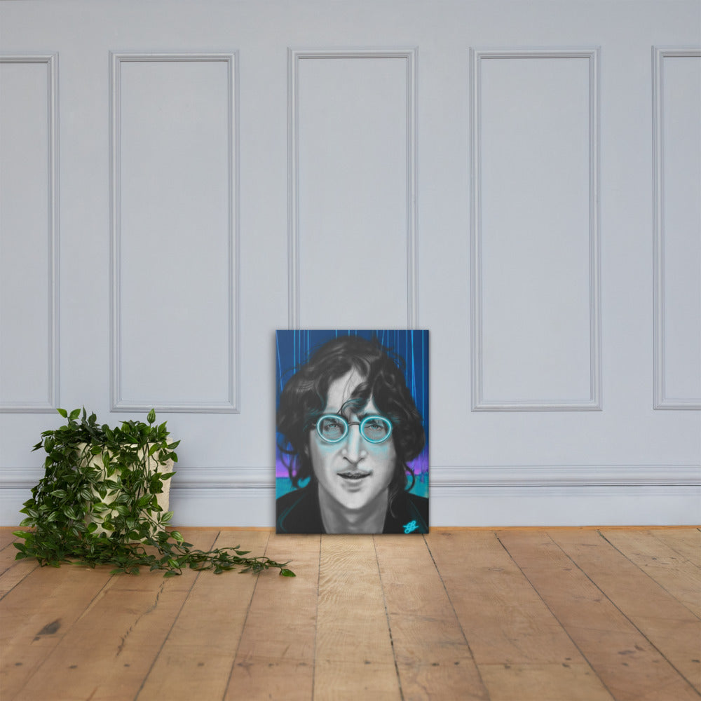 Tron Lennon by @parkerhiart on Canvas