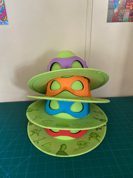 Laser Engraved Fedora