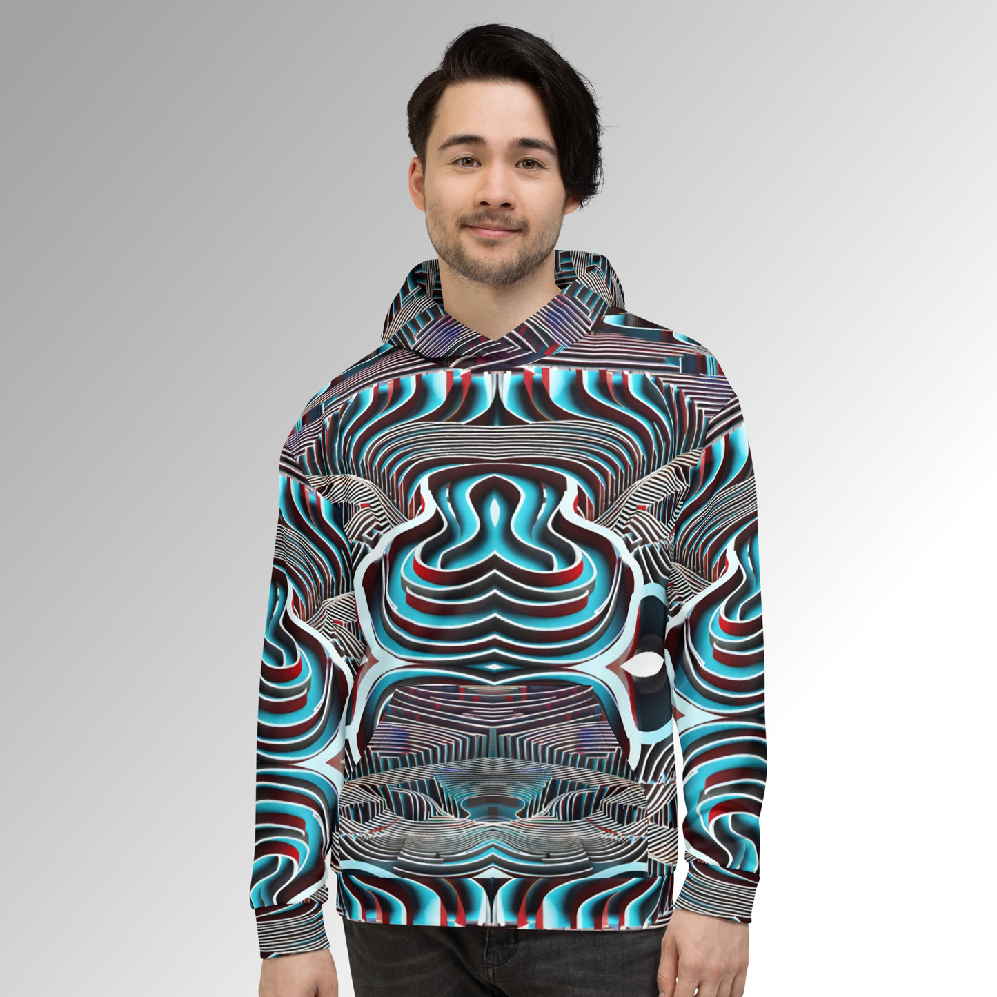 MADD Maze Color Shift Unisex Pull Over Hoodie