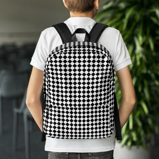 Checker Backpack