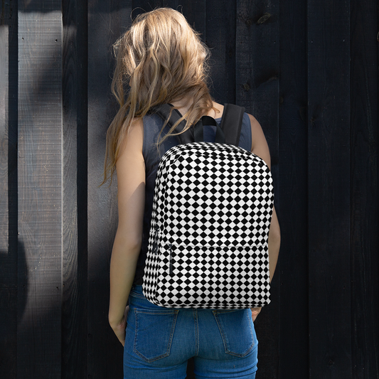 Checker Backpack