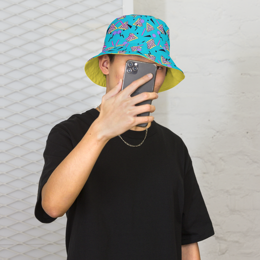 90's Reversible bucket hat