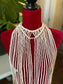 Almond Long MH Macrame Necklace