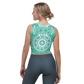 Mandala Crop Top Teal