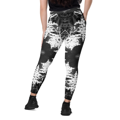 Cyber Forest Leggings Grey