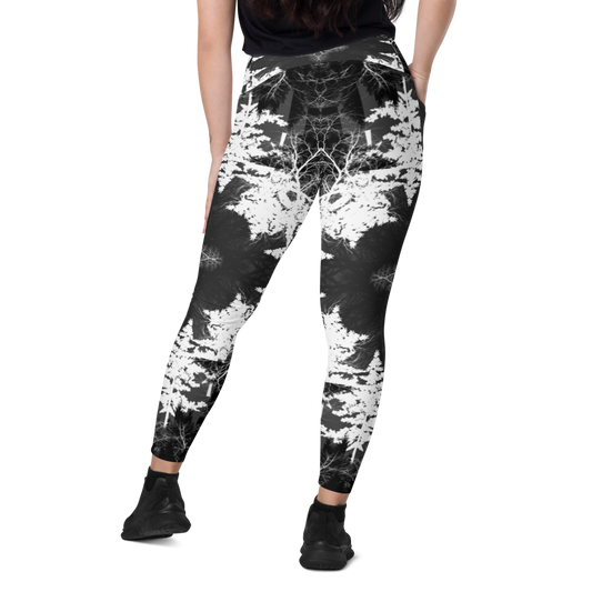 Cyber Forest Leggings Grey