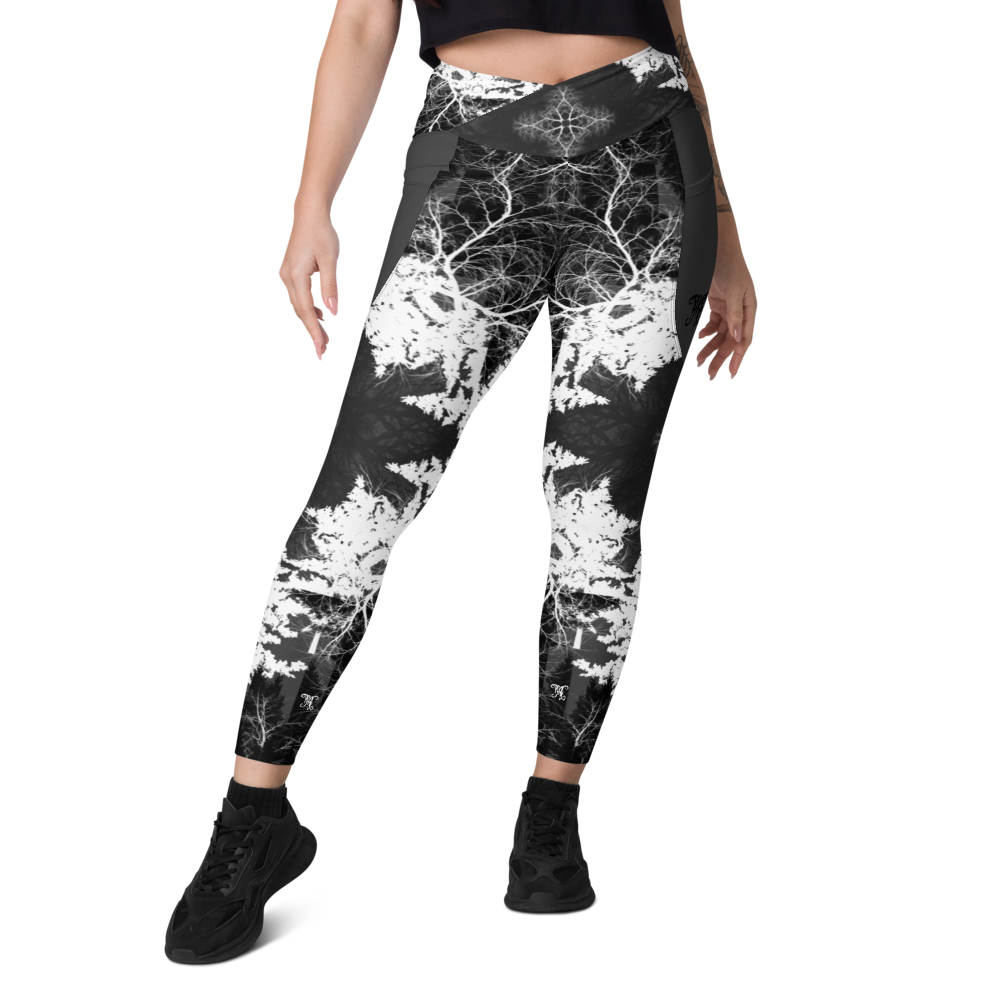 Cyber Forest Leggings Grey