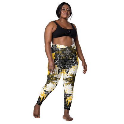 Cyber Forest Leggings Yellow