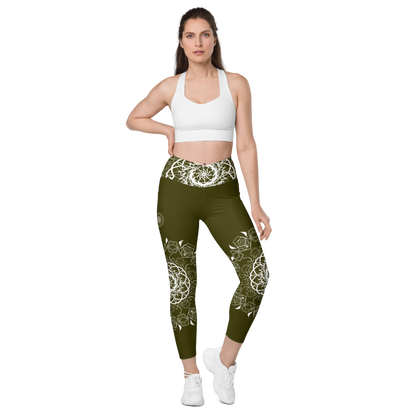 MH Mandala Leggings Forest Green