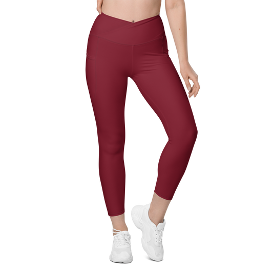 MH Solid Wine Leggings