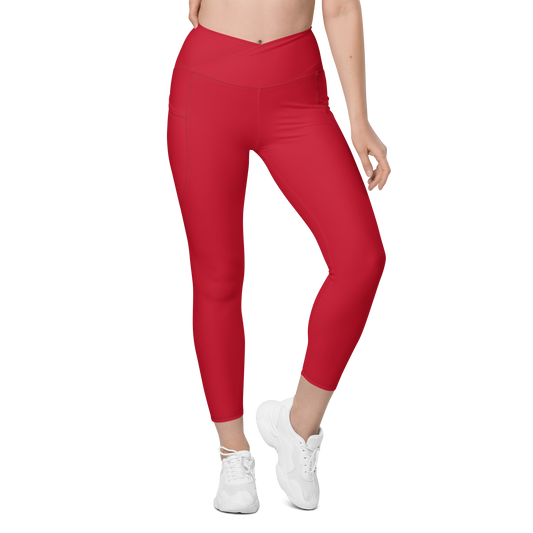 MH Solid Red Leggings