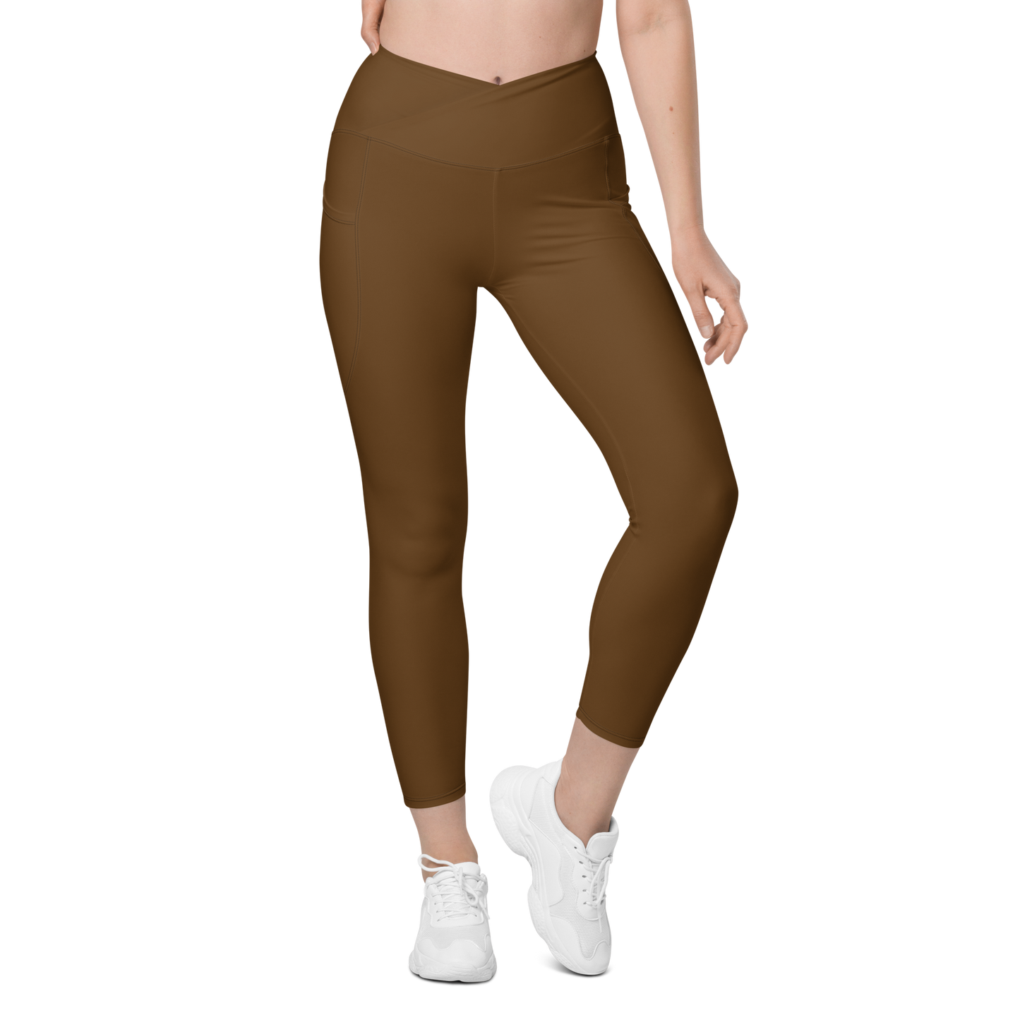 MH Solid Brown Leggings