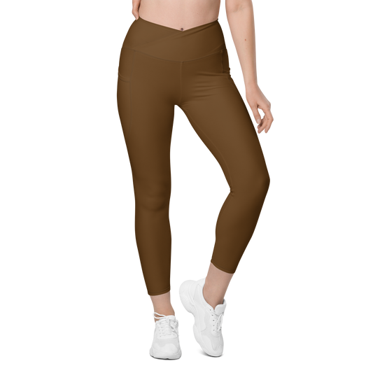 MH Solid Brown Leggings