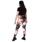 Cyber Forest Leggings Coral