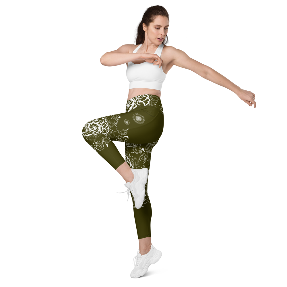 MH Mandala Leggings Forest Green