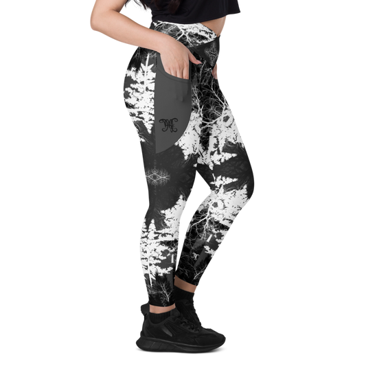 Cyber Forest Leggings Grey