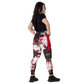 Cyber Forest Leggings Red