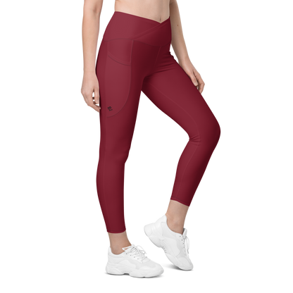 MH Solid Wine Leggings