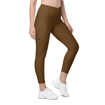 MH Solid Brown Leggings