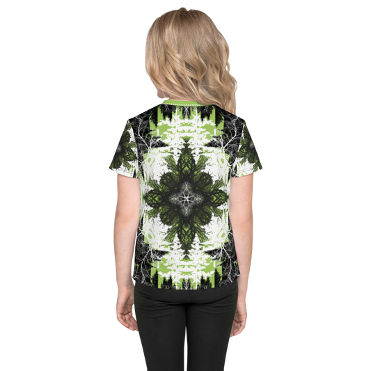 Cyber Forest Kid’s T-shirt Green