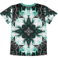 Cyber Forest Kids T-shirt Teal