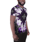 Cyber Forest Athletic T-shirt Purple