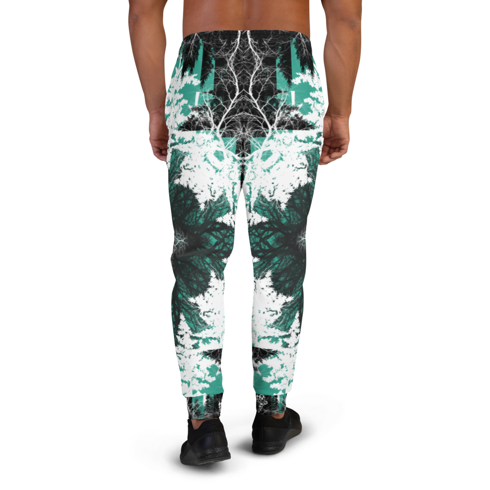 Cyber Forest Joggers Teal