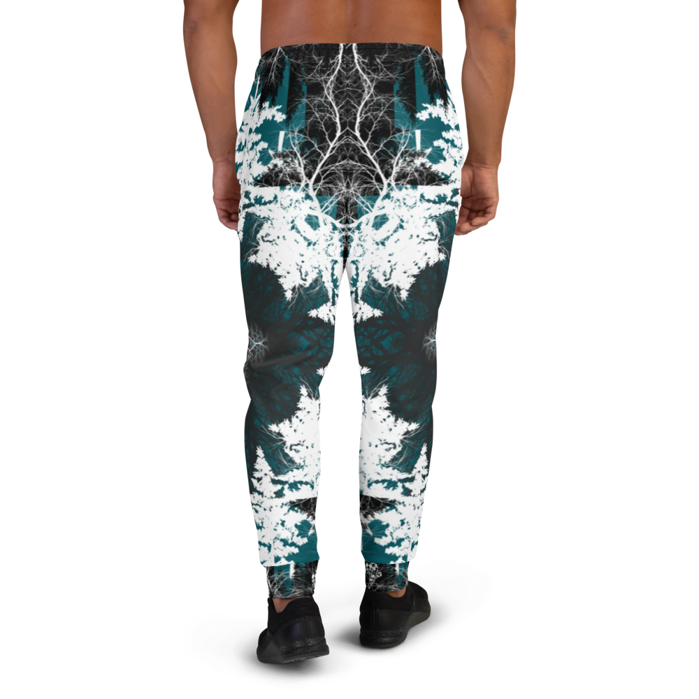 Cyber Forest Joggers Blue