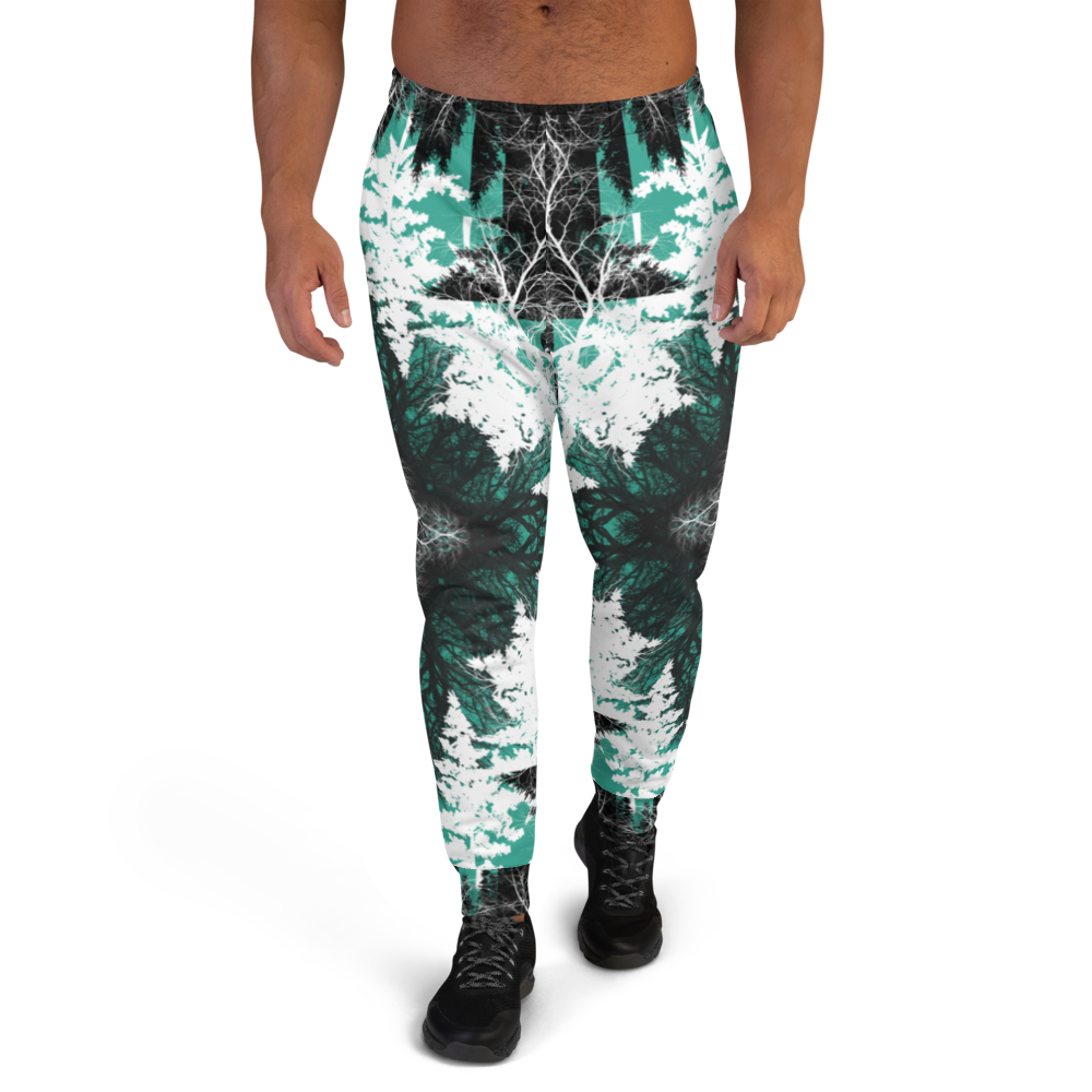 Cyber Forest Joggers Teal