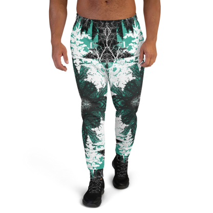 Cyber Forest Joggers Teal