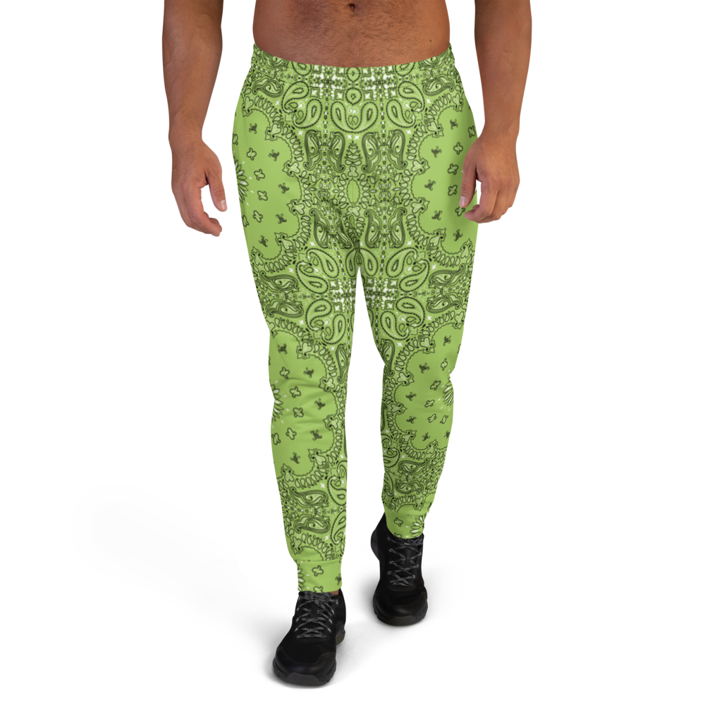 Bandanna Joggers Green