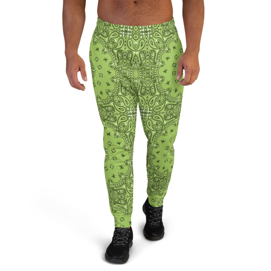 Bandanna Joggers Green