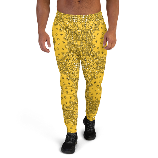 Bandanna Joggers Yellow