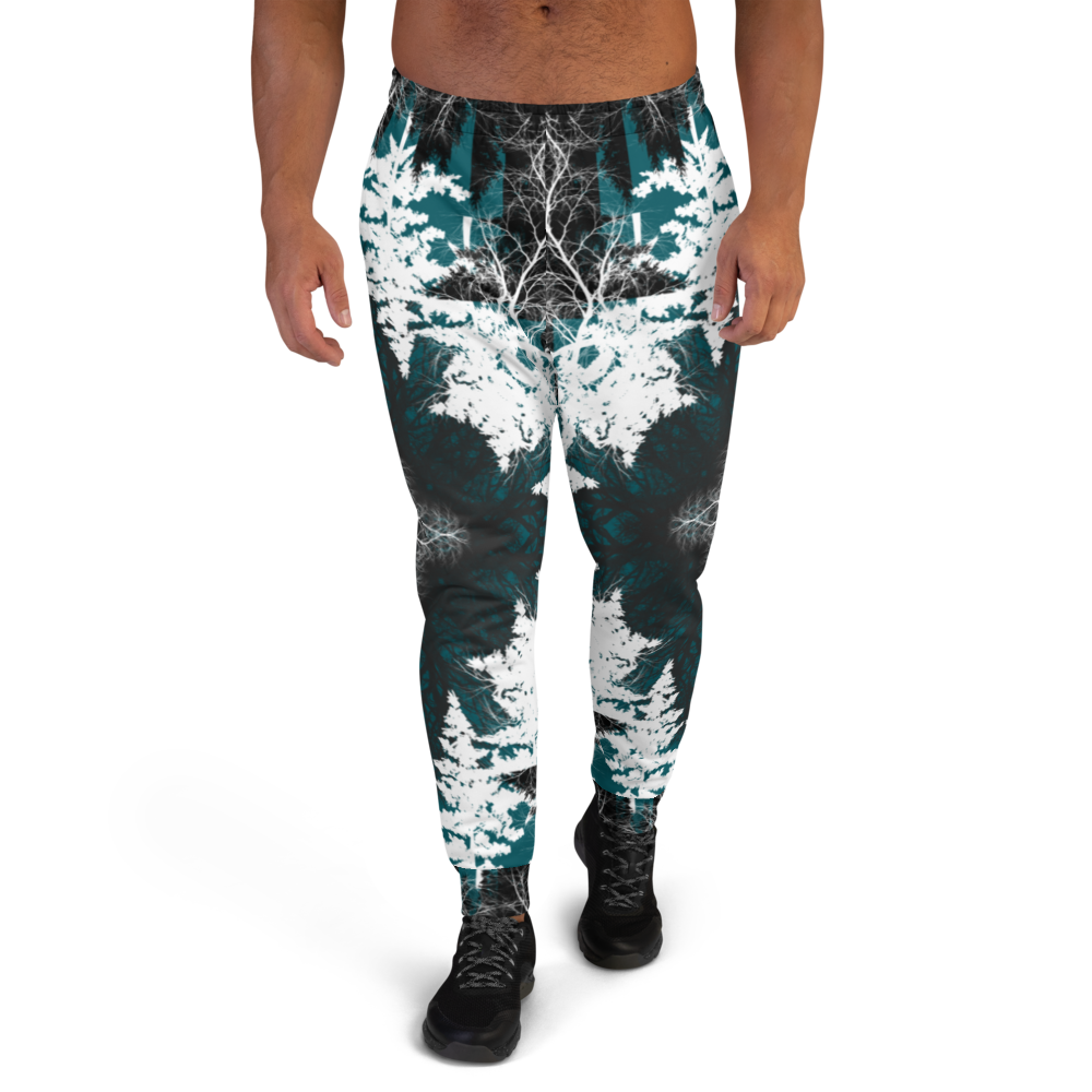 Cyber Forest Joggers Blue