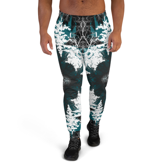 Cyber Forest Joggers Blue