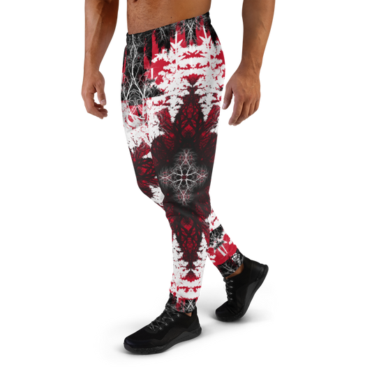 Cyber Forest Joggers Red