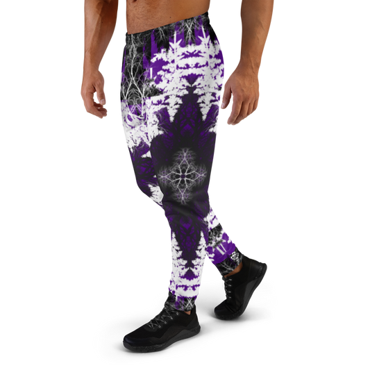 Cyber Forest Joggers Purple