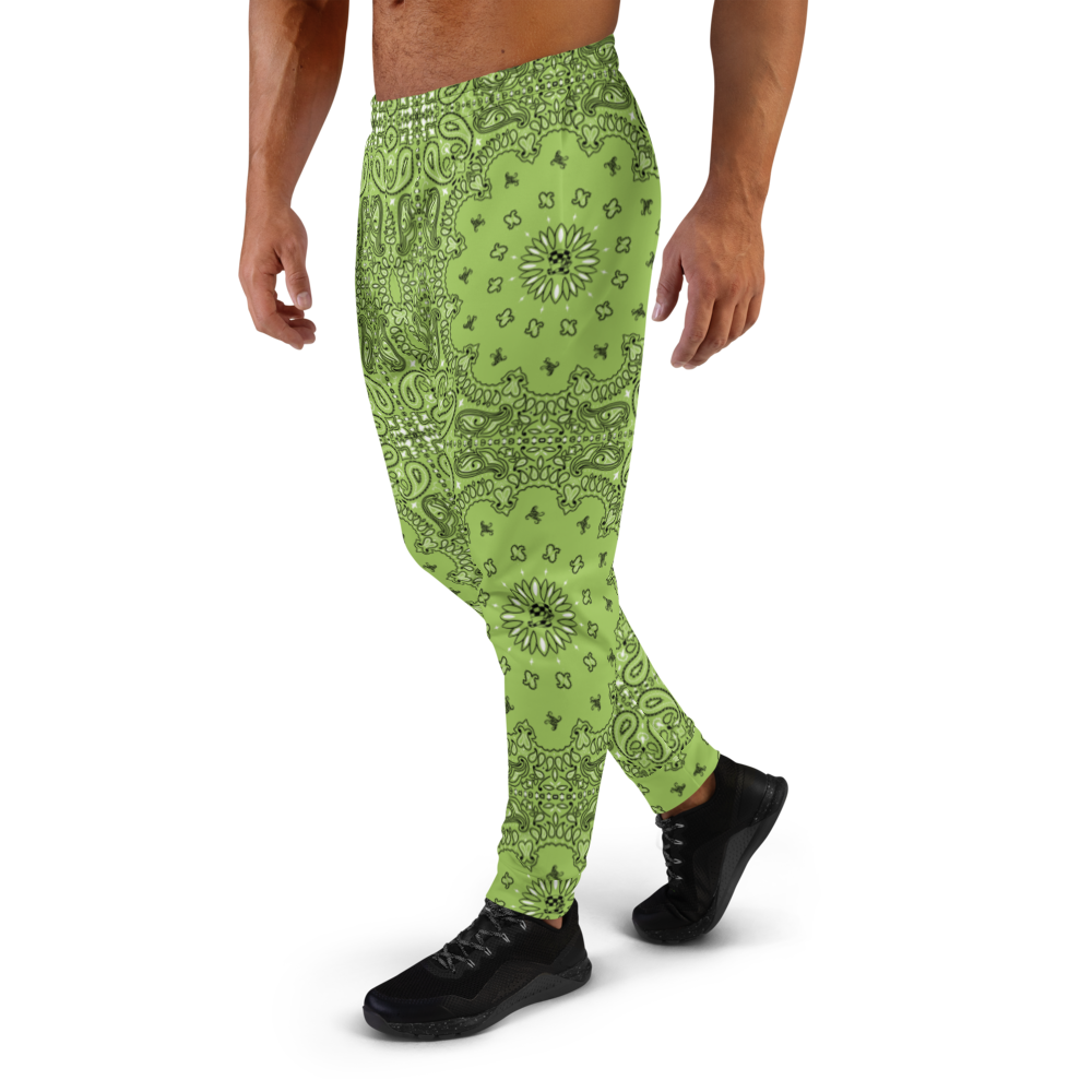 Bandanna Joggers Green