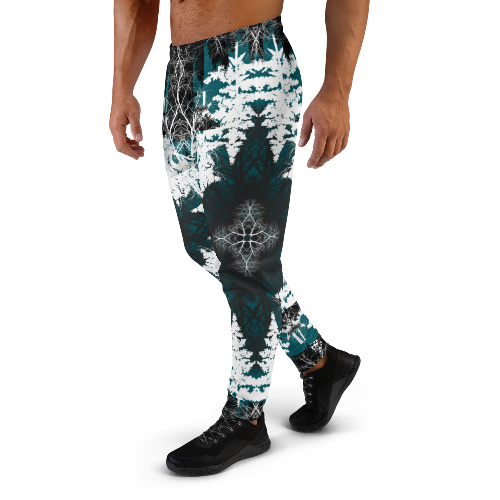 Cyber Forest Joggers Blue