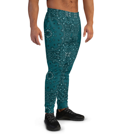 Bandanna Joggers Blue