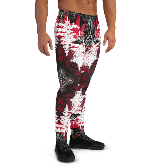 Cyber Forest Joggers Red